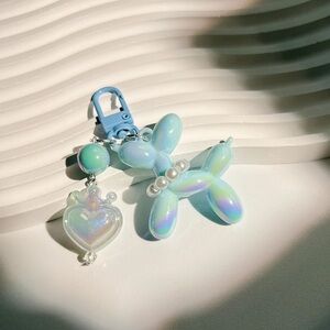 Cartoon Balloon Dog Keychain